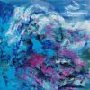 Original Abstract Floral Painting by Katia Solodka