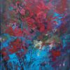 Original Abstract Floral Painting by Katia Solodka