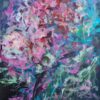Original Abstract Floral Painting by Katia Solodka