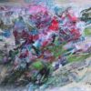 Original Abstract Floral Painting by Katia Solodka